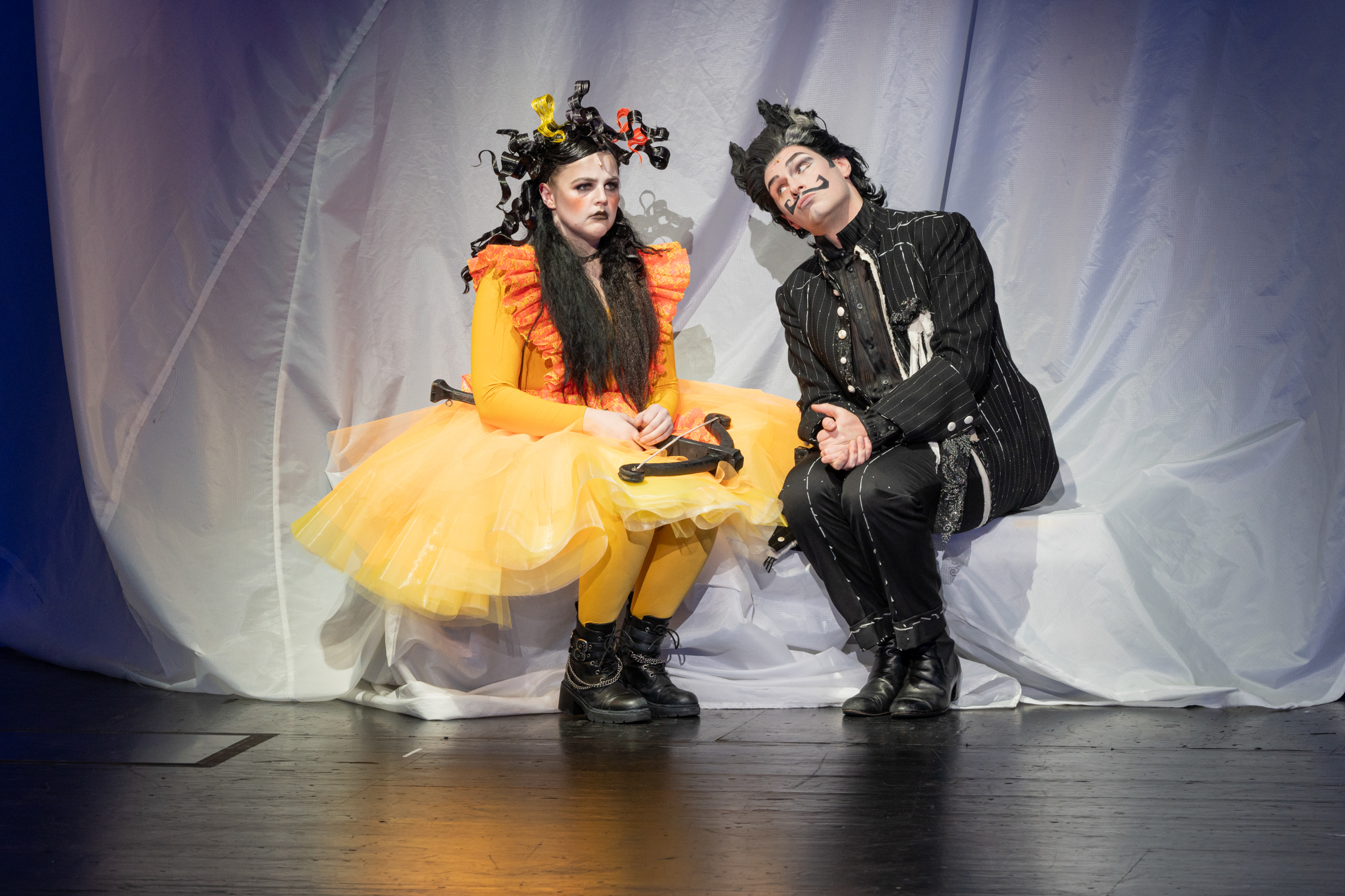 Wednesday und Gomez Addams