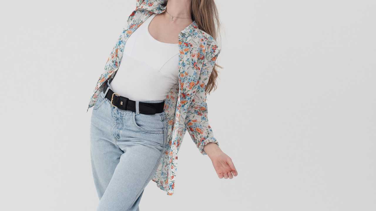 Ganzkörperfoto der Studierenden Julia Bergen